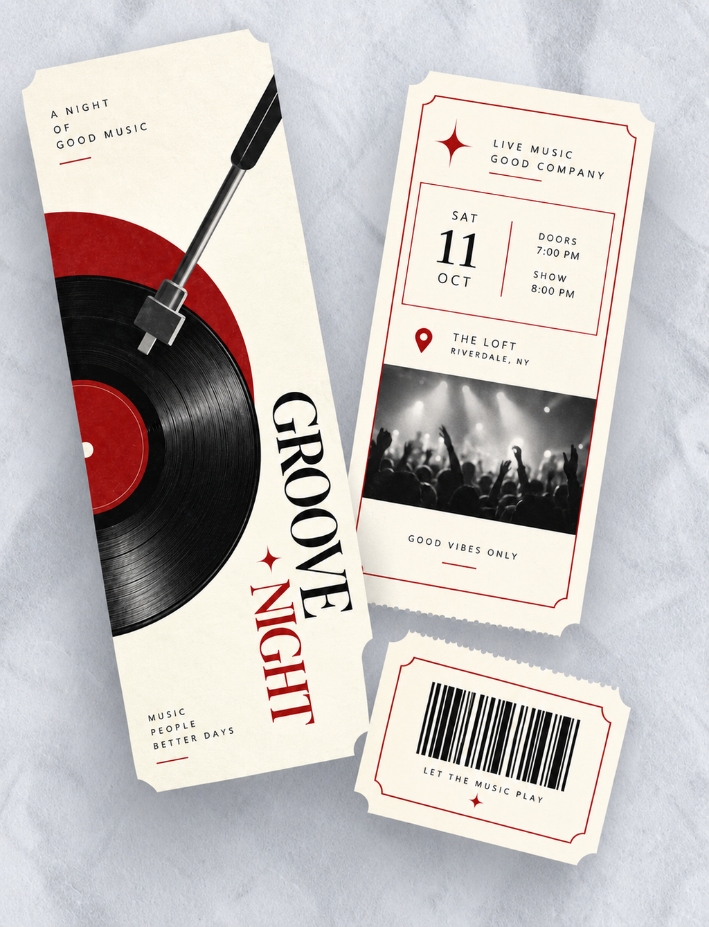 Custom Printed Event Tickets