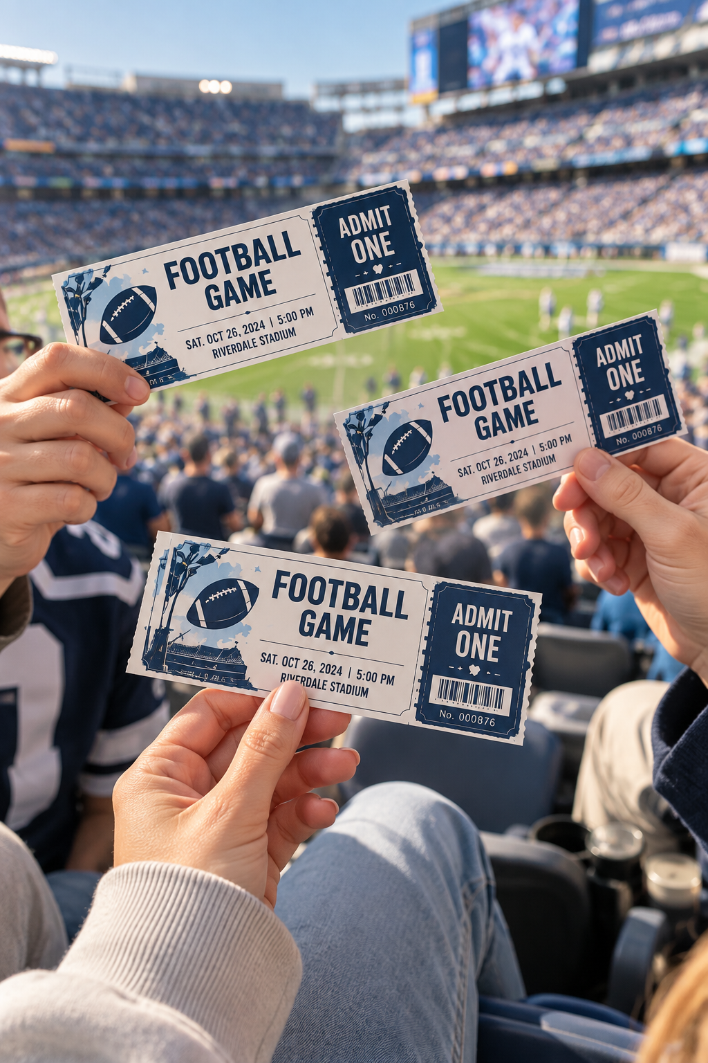 Number Event Tickets