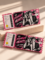Custom Acrylic Glitter Quicksand Tickets