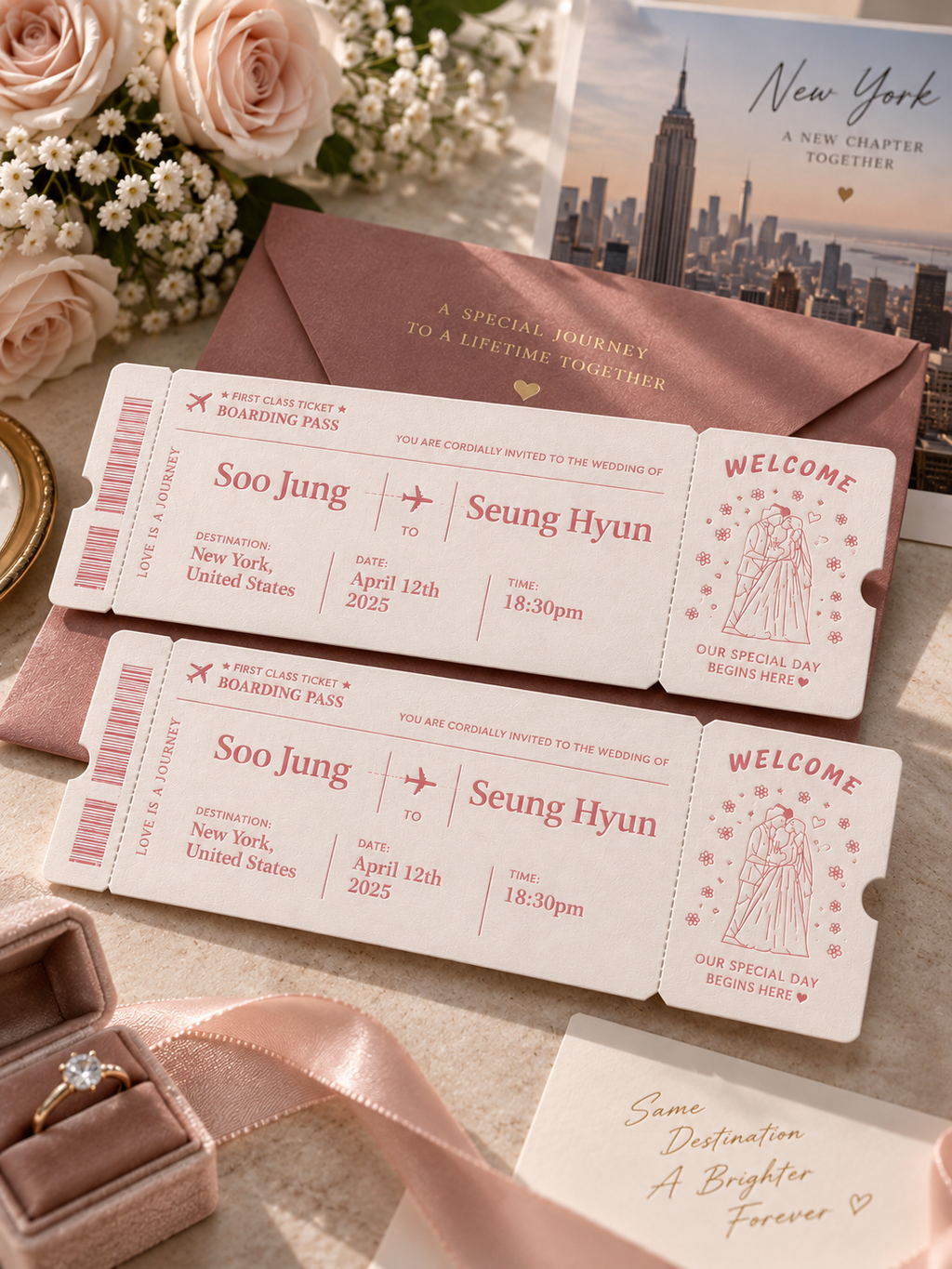 Custom Debossed Event Tickets