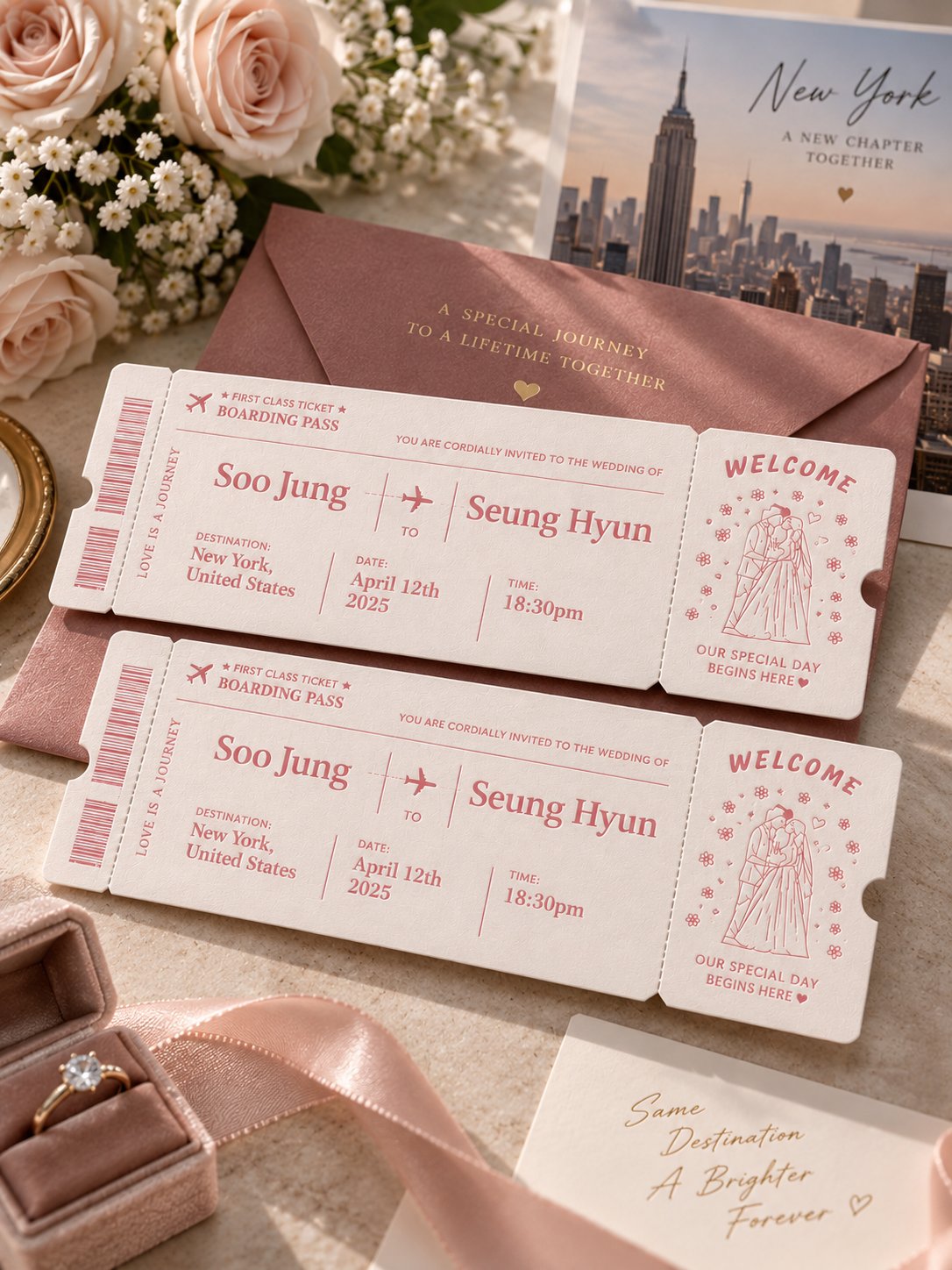 Custom Debossed Event Tickets