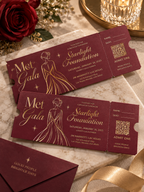 Custom Debossed Event Tickets