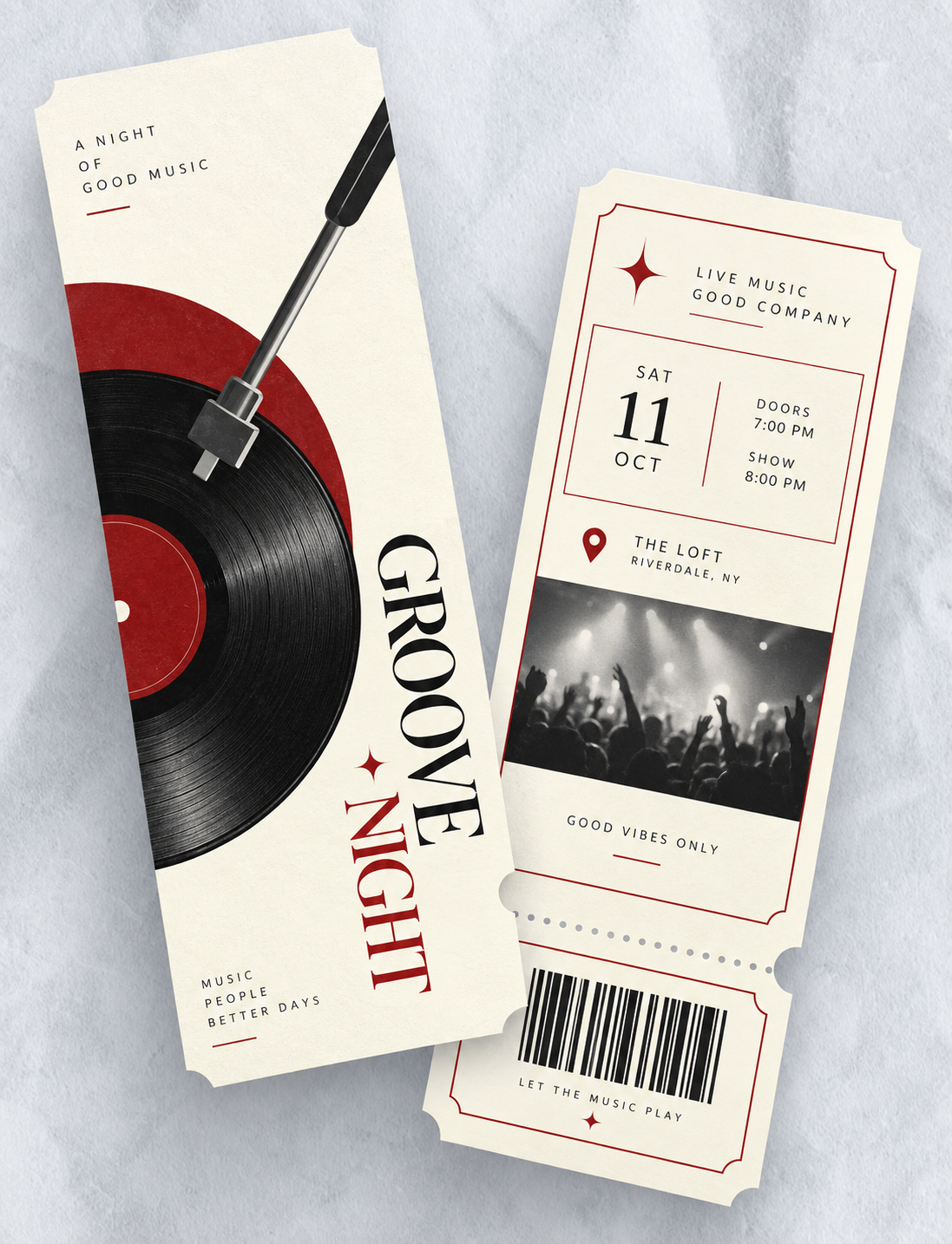 Custom Printed Event Tickets