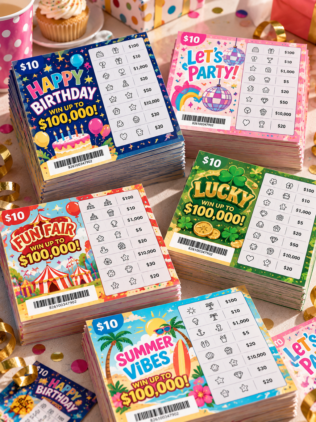 Custom Lottery Tickets