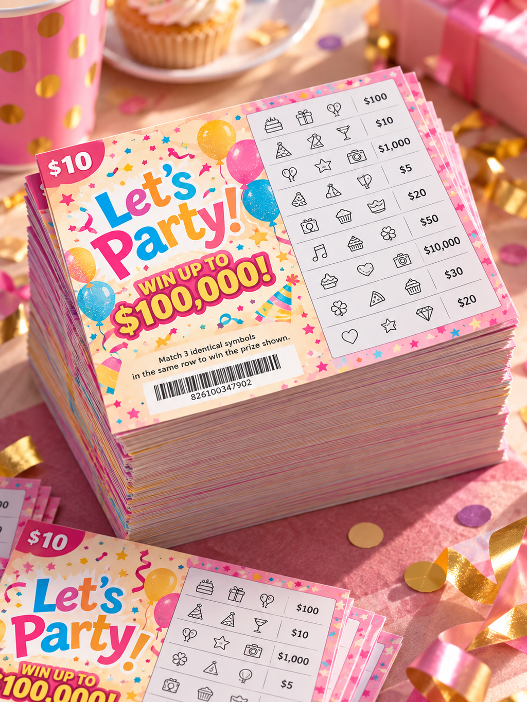 Custom Lottery Tickets