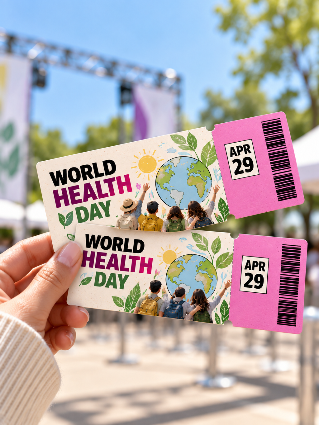 Custom Eco-Friendly Tickets