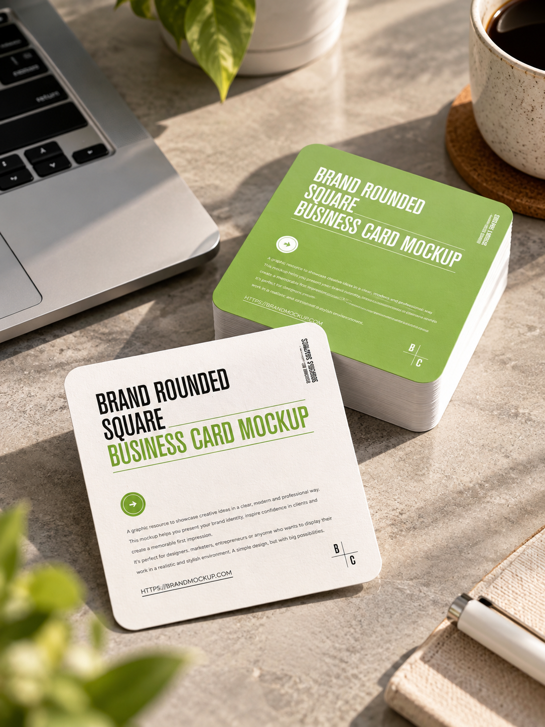 Custom Square Business Cards