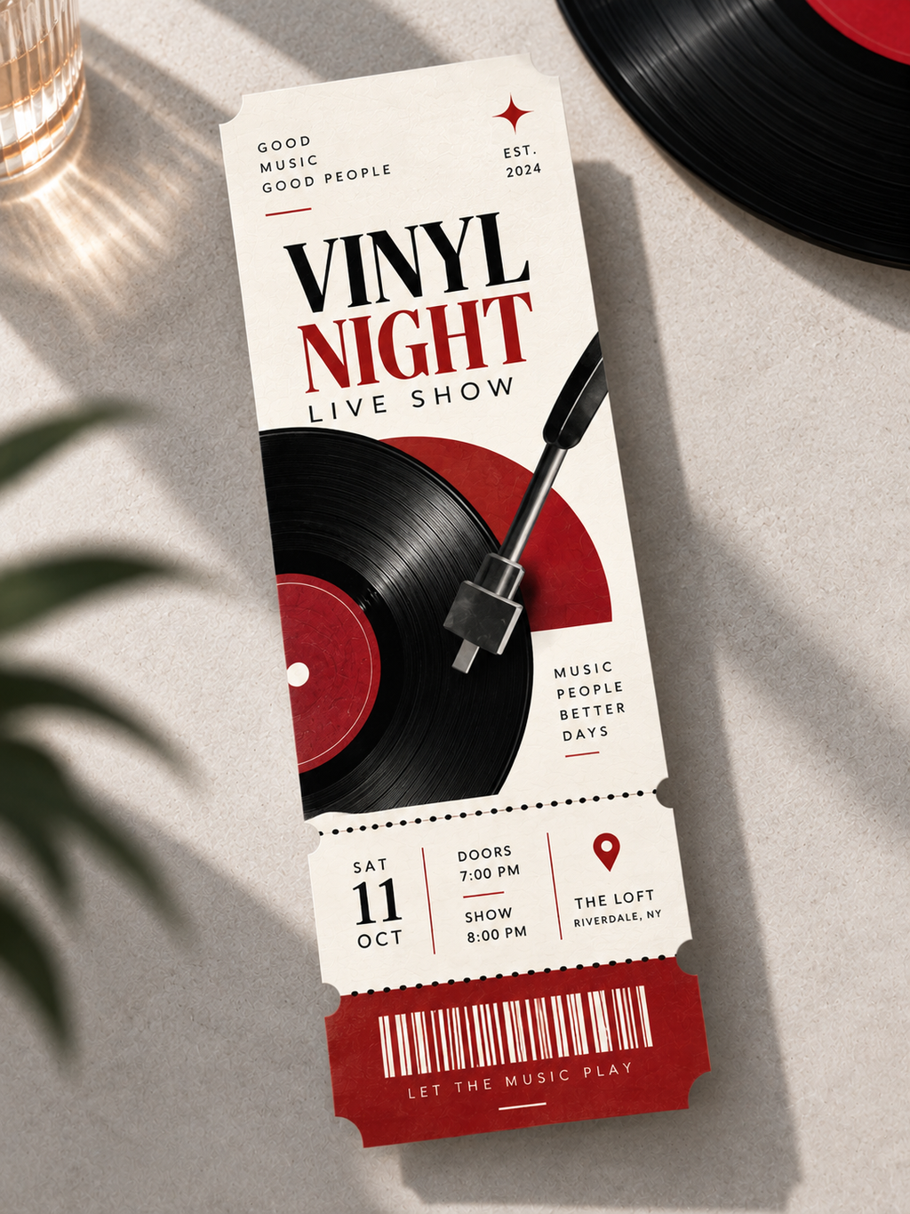 Custom Printed Event Tickets