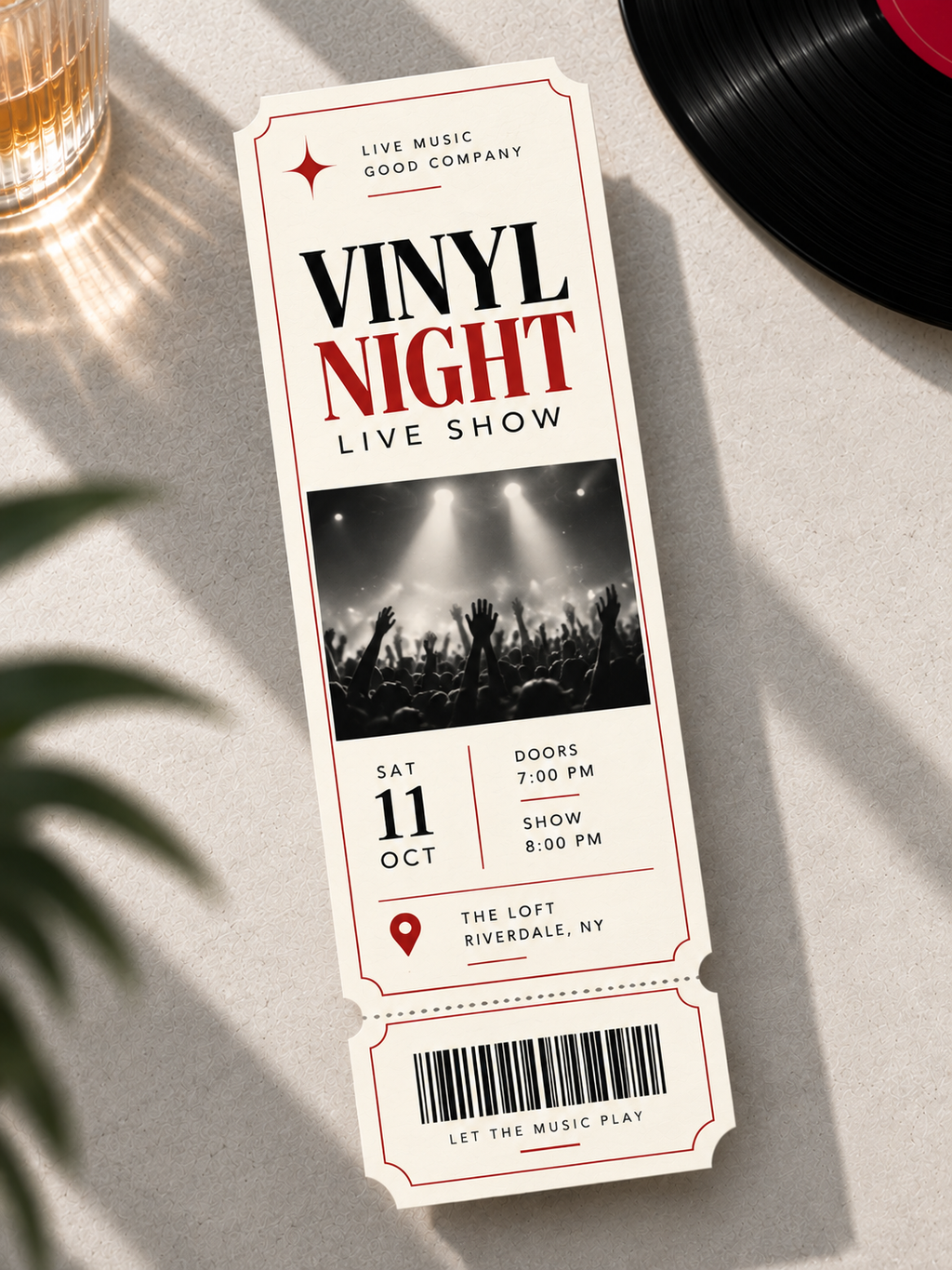 Custom Printed Event Tickets