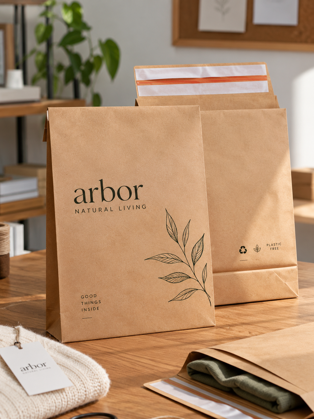 Custom Eco Kraft Paper Envelopes