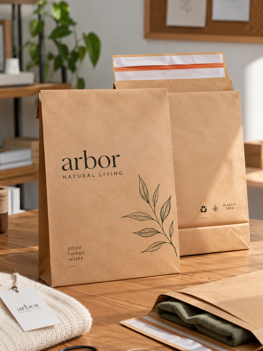 Custom Eco Kraft Paper Envelopes