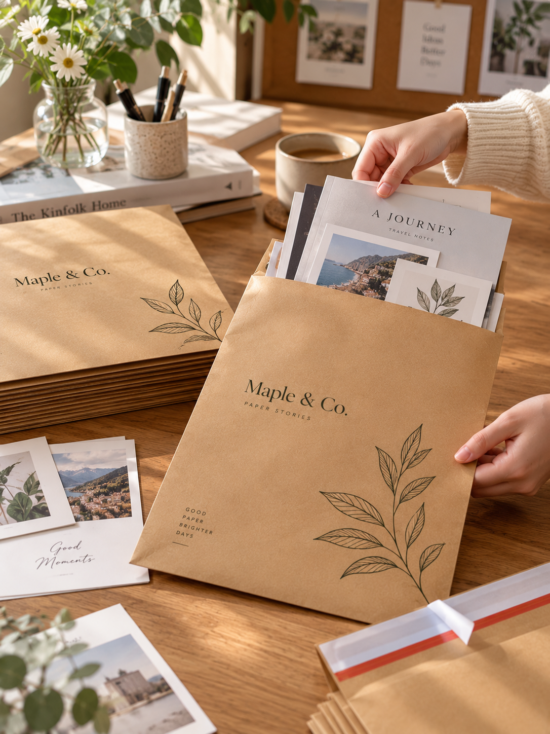 Custom Eco Kraft Paper Envelopes