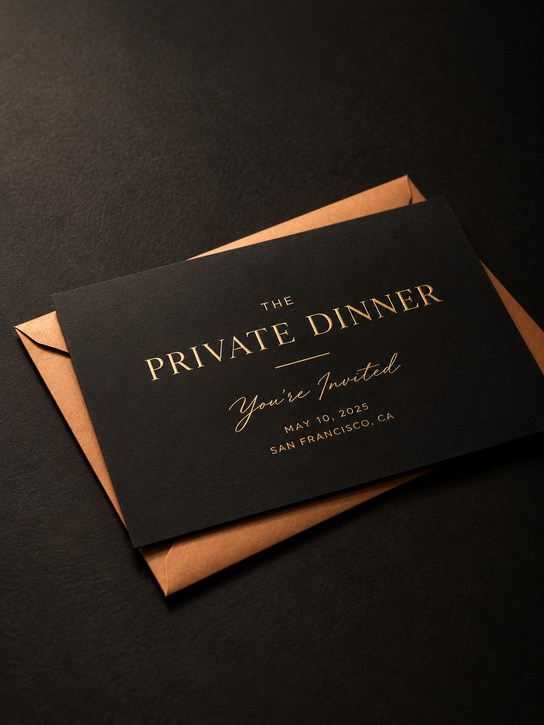 Custom Foil Pressed Envelopes