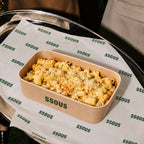 Custom Printed Square Food Bowls with Lids