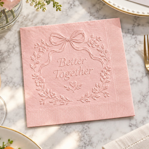 Custom Embossed Napkins