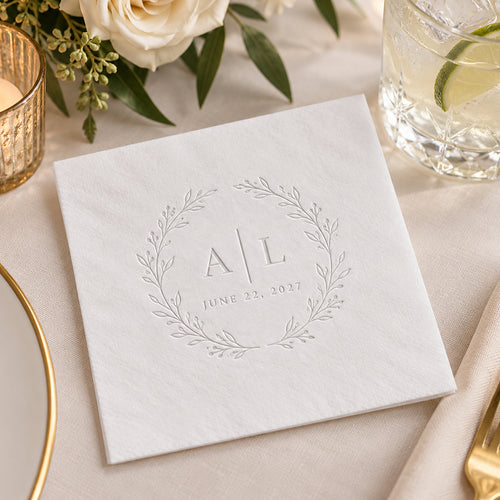 Custom Debossed Napkins
