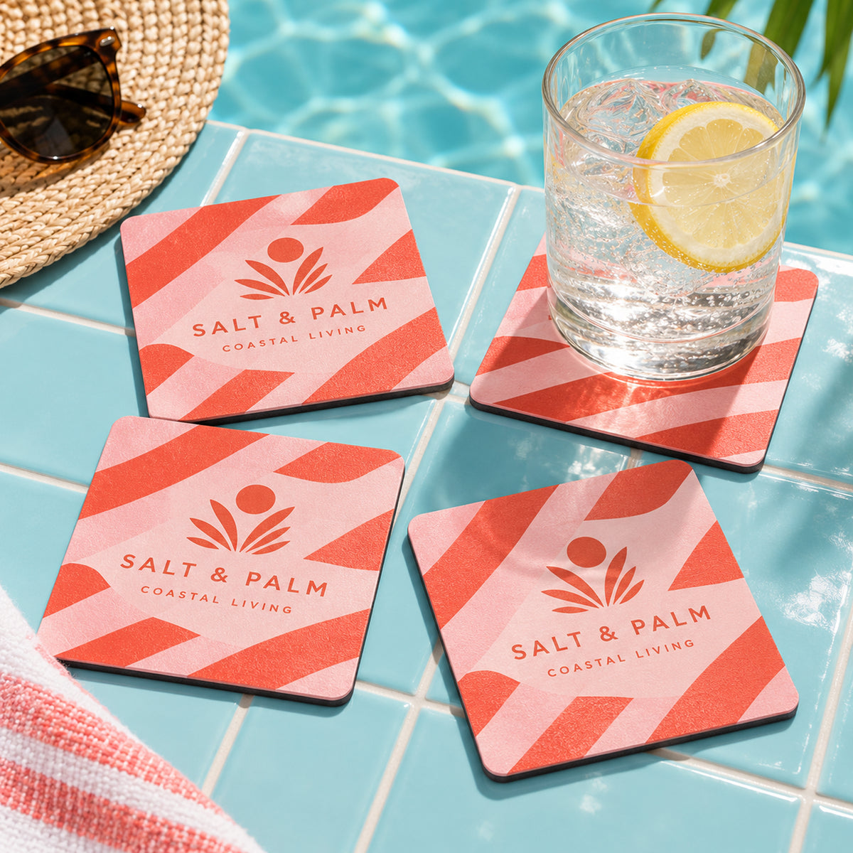 Custom Vinyl Coasters