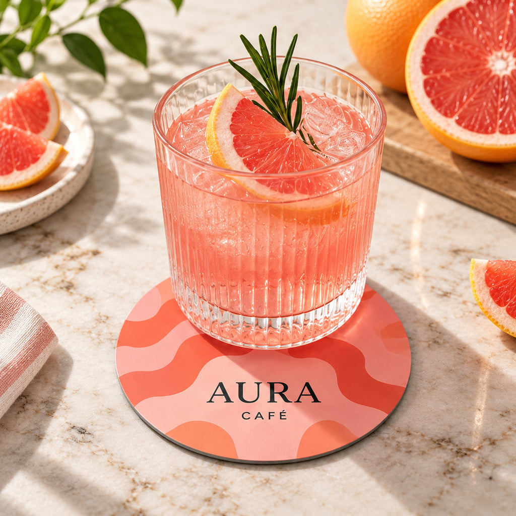 Custom Vinyl Coasters