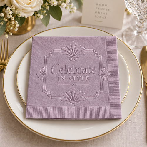 Custom Embossed Napkins