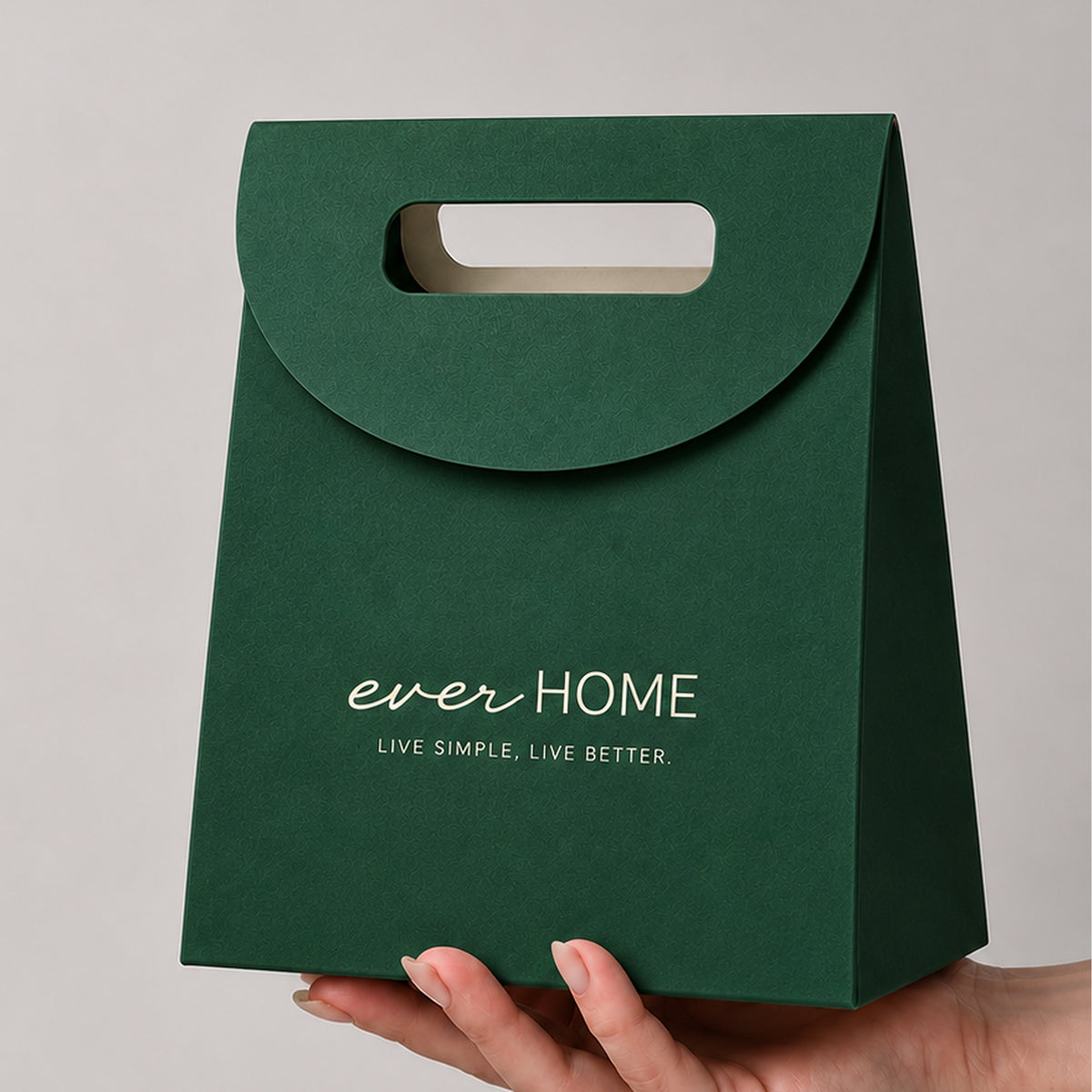 Custom Fold-Top Paper Gift Bags