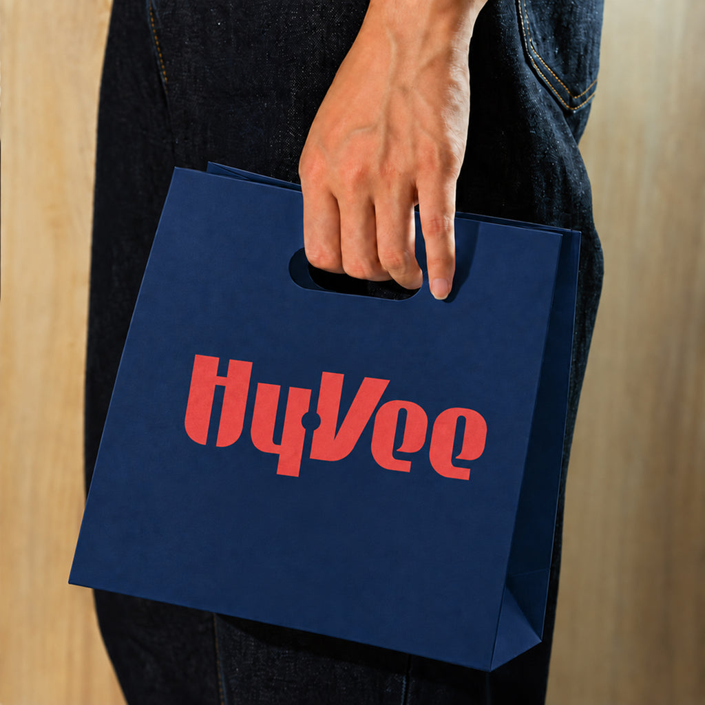 Custom Die-Cut Handle Paper Bags