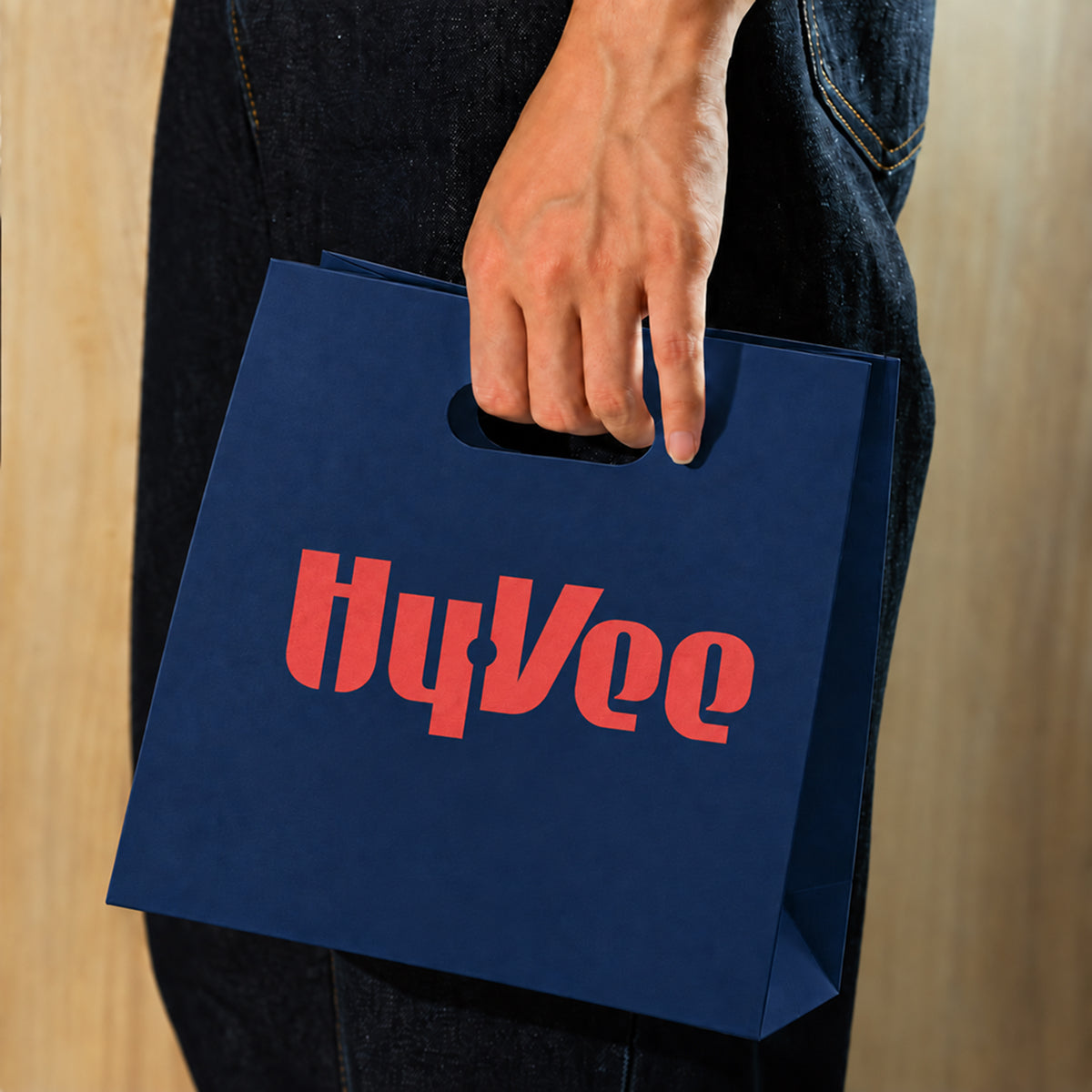 Custom Die-Cut Handle Paper Bags