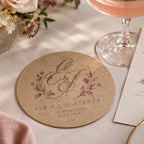 Custom Kraft Paper Coasters