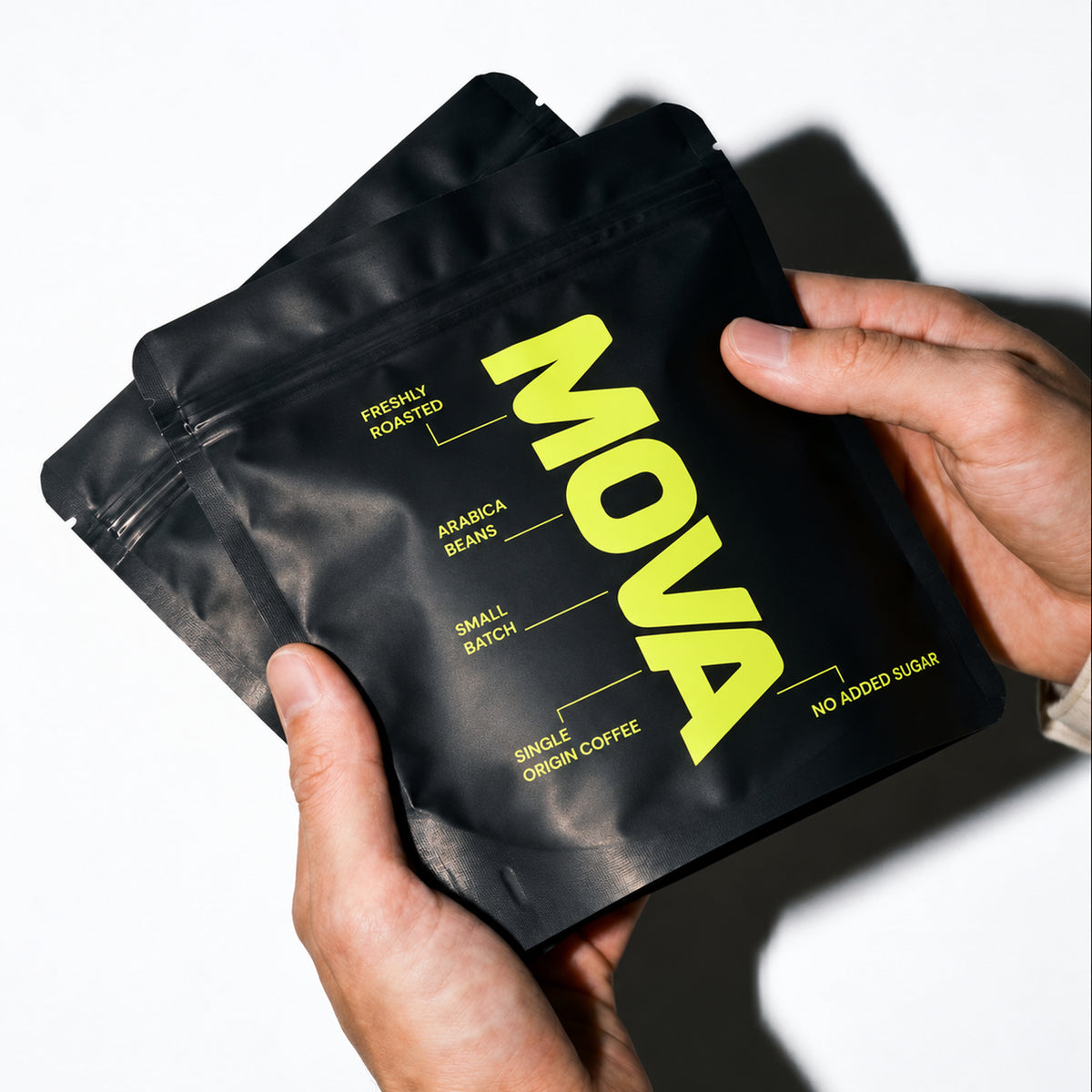 Custom Printed Stand-Up Coffee Pouches