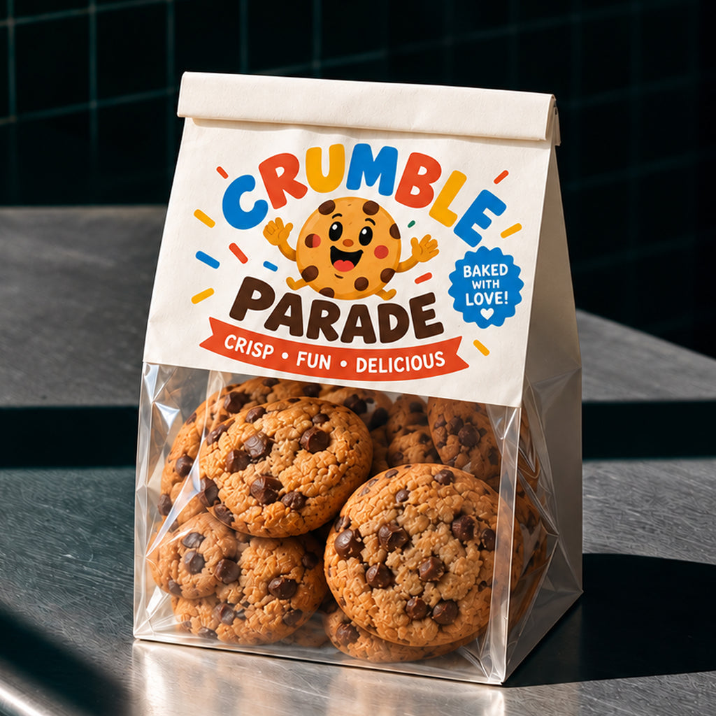 Custom Bakery Bags With Window