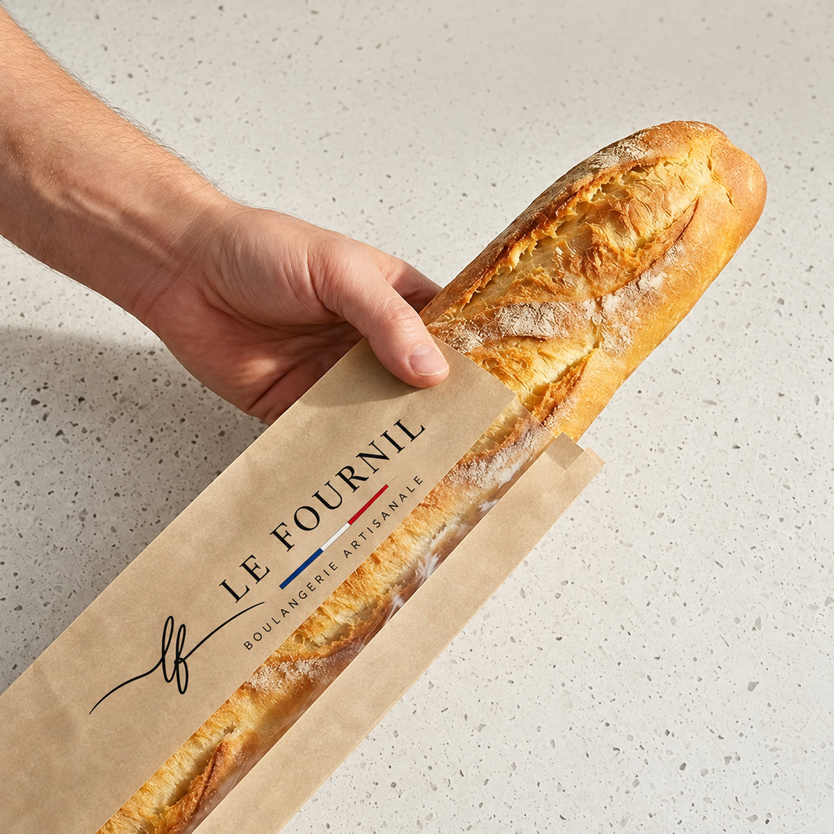 Custom Window Baguette Bread Bags