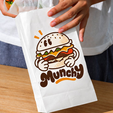 Custom Kraft SOS Paper Bags