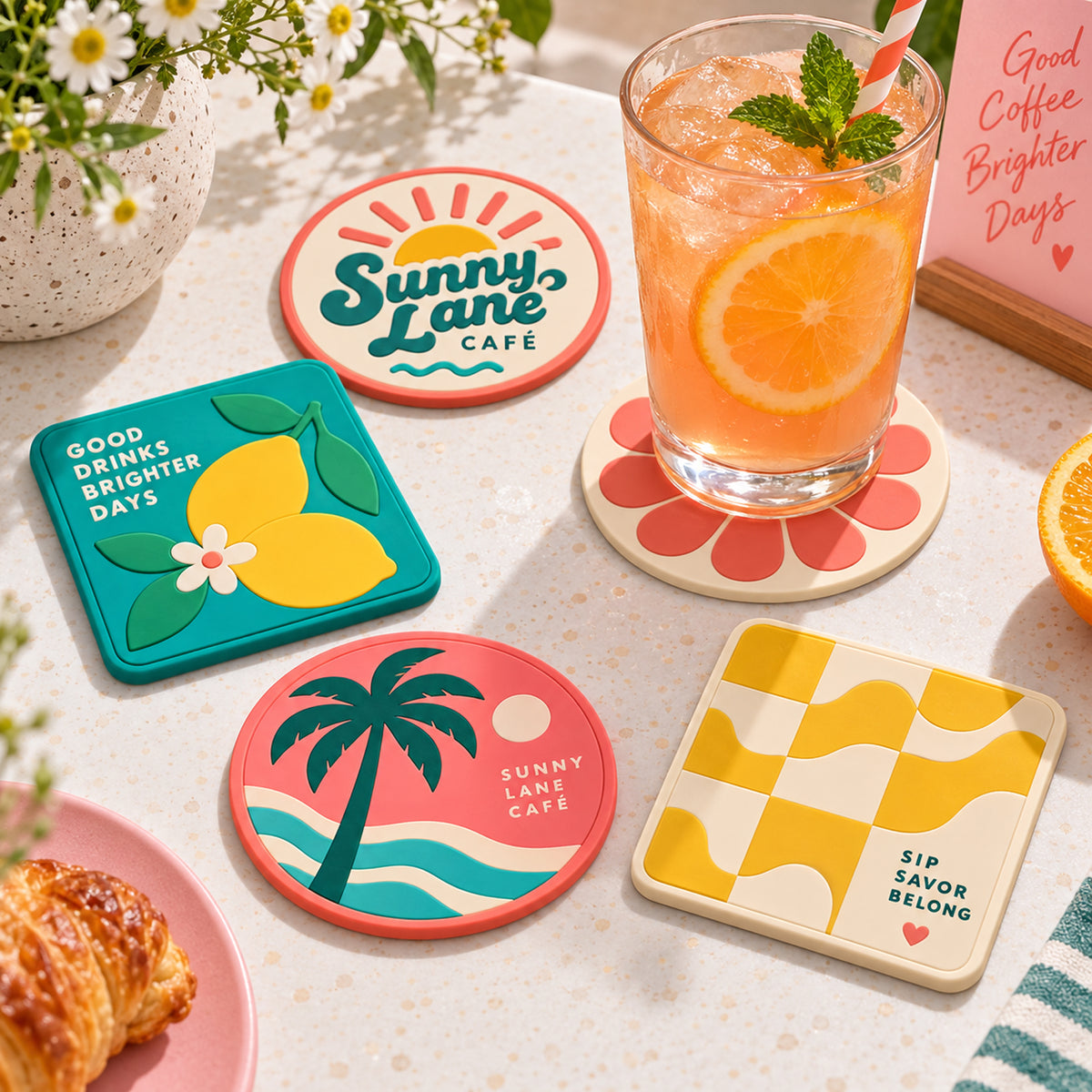 Custom PVC Coasters