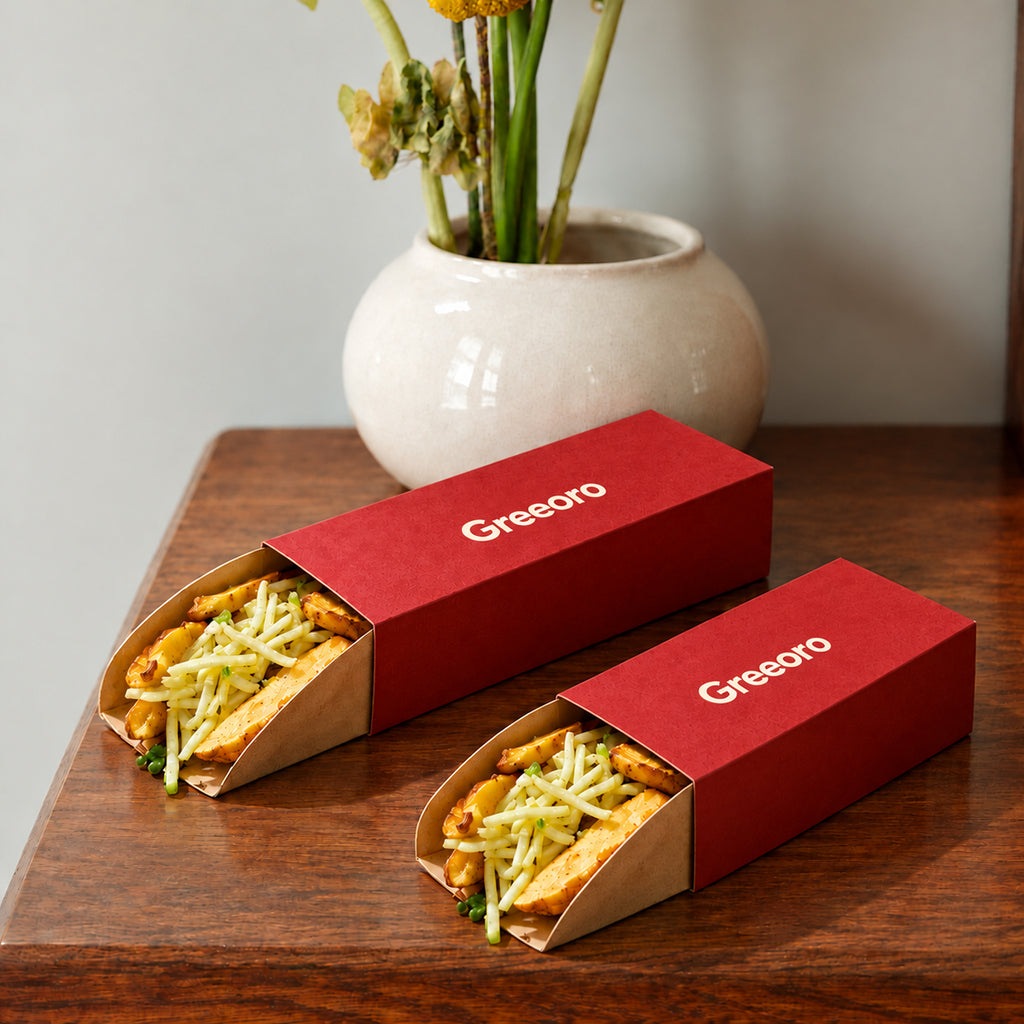 Custom Printed Drawer-Style Hot Dog Boxes