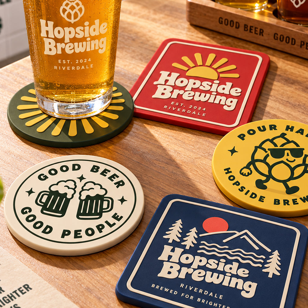 Custom PVC Coasters
