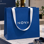 Custom Foil Stamped Paper Gift Bags