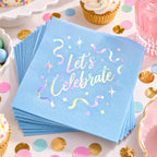 Custom Foil Stamped Napkins