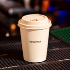 Custom Compostable Sugarcane Coffee Cups