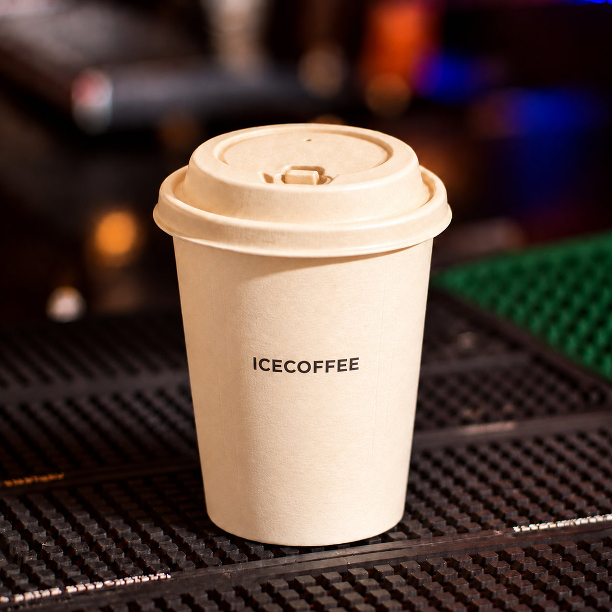 Custom Compostable Sugarcane Coffee Cups