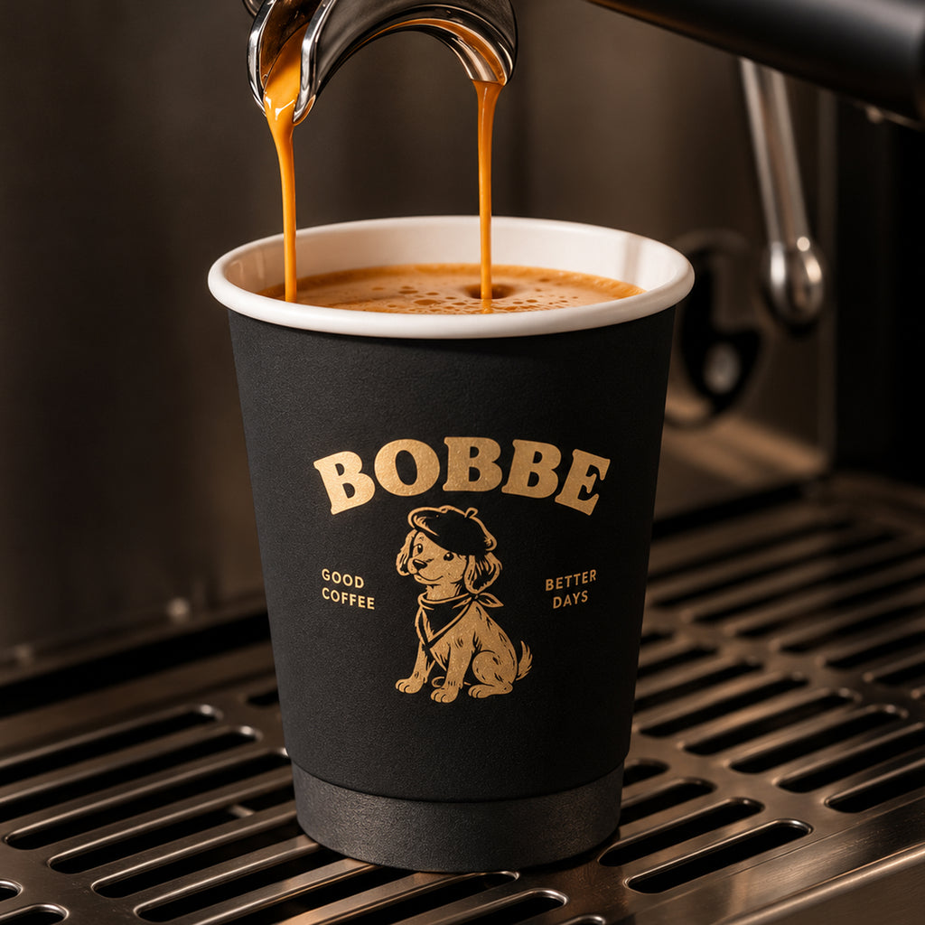 Custom Matte Soft-Touch Coffee Cups