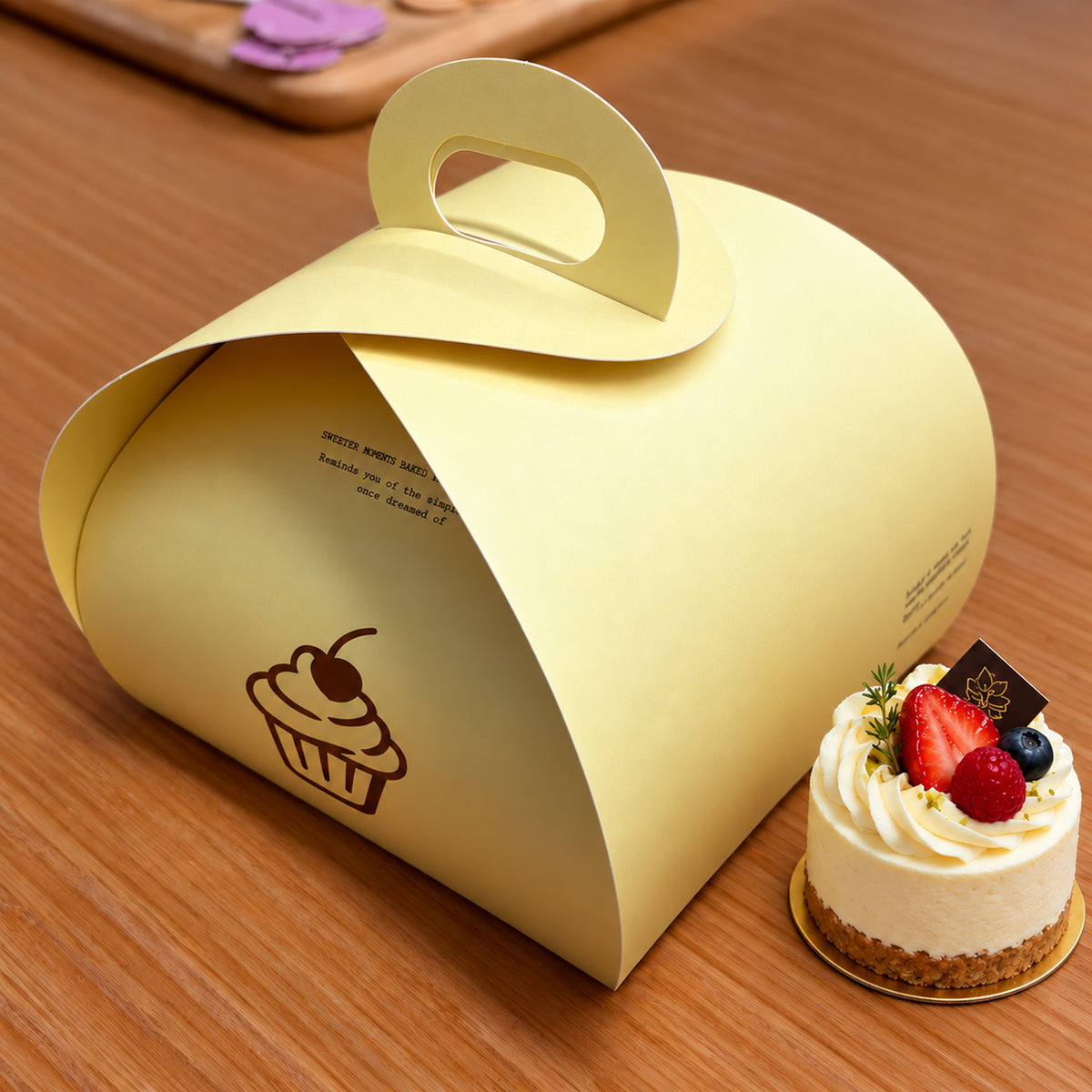 Custom Bakery Carry Boxes