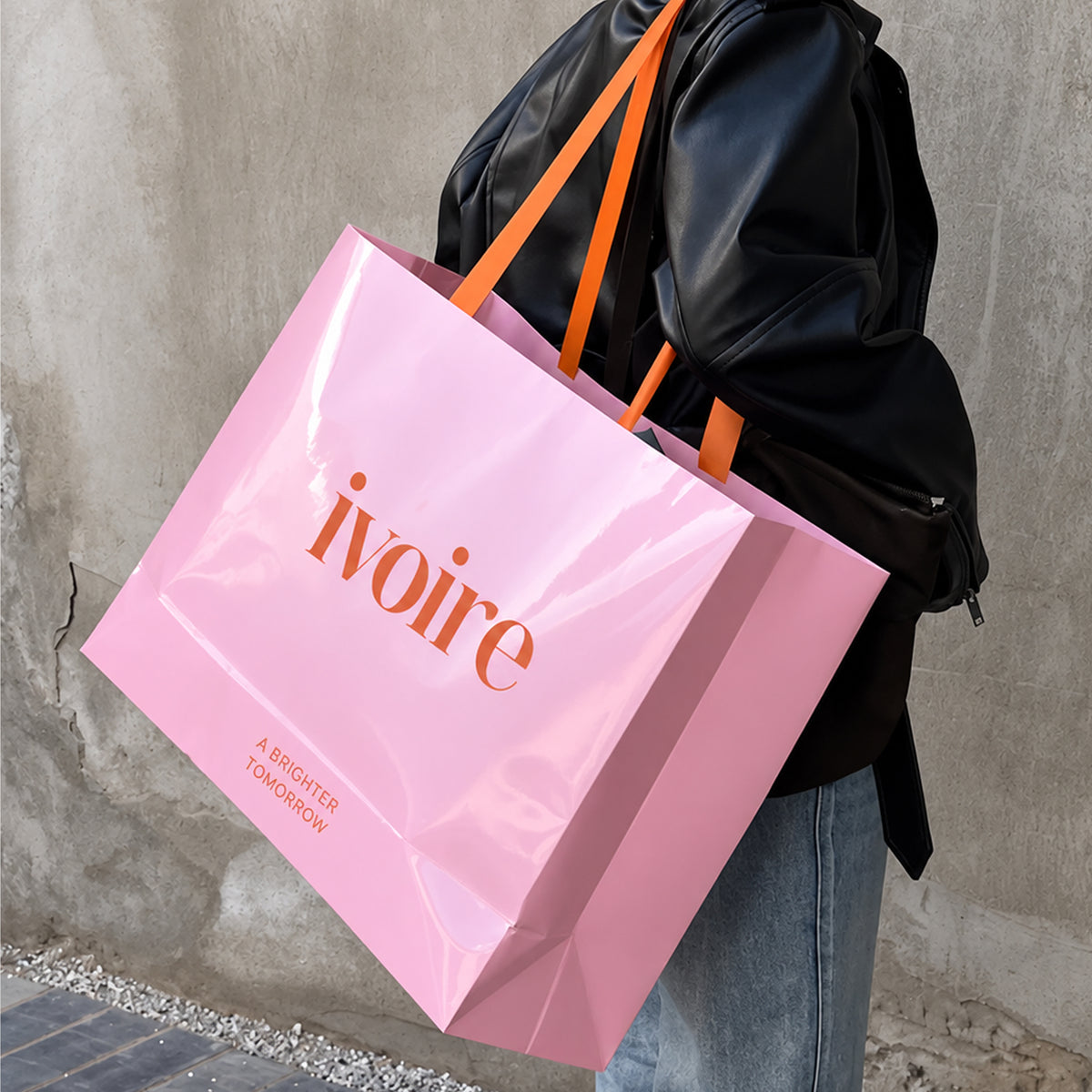 Custom Printed Ribbon Handle Gift Bags