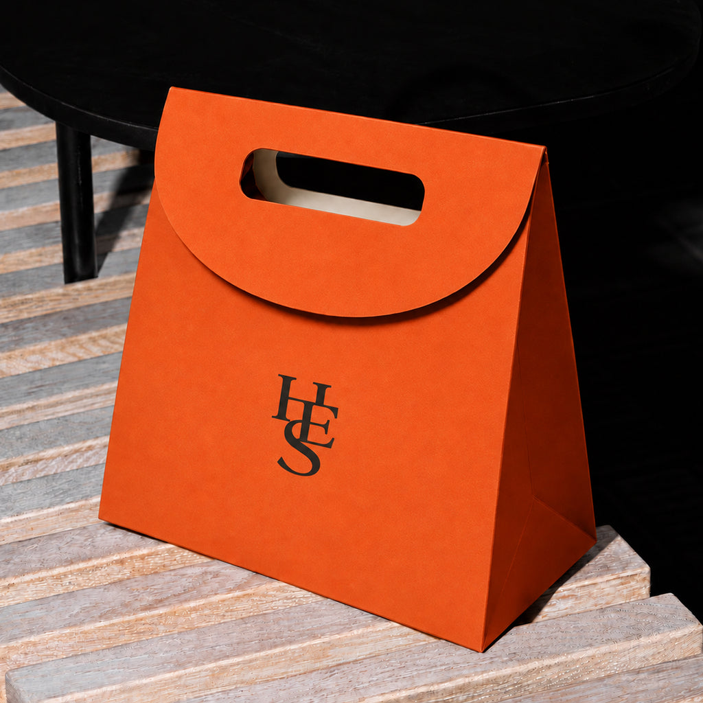 Custom Fold-Top Paper Gift Bags