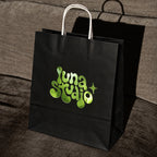 Custom Metallic Foil Kraft Shopping Bags