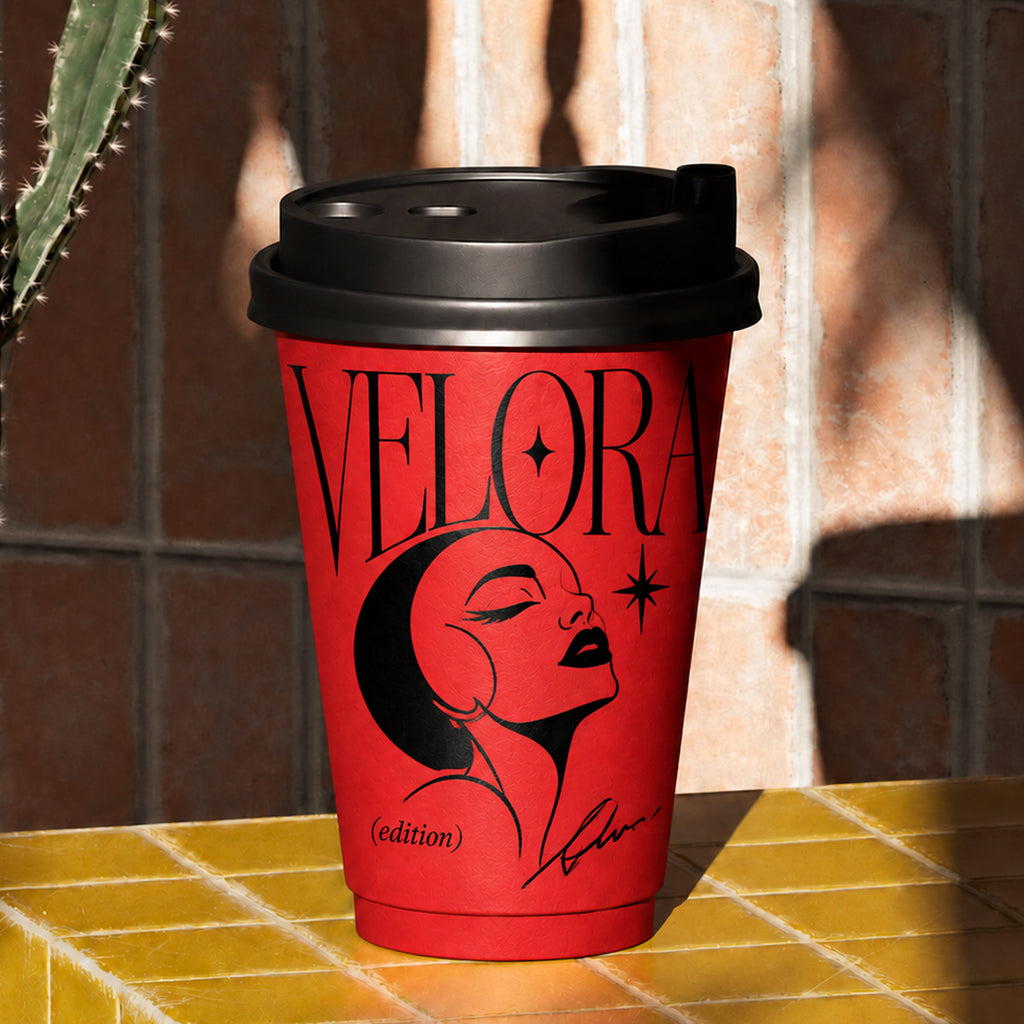 Custom Matte Soft-Touch Coffee Cups