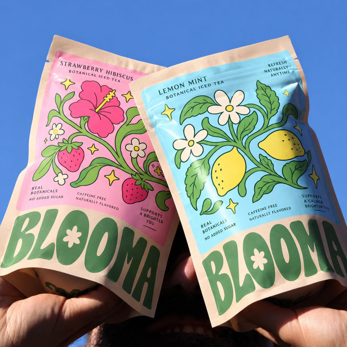 Custom Printed Stand-Up Coffee Pouches