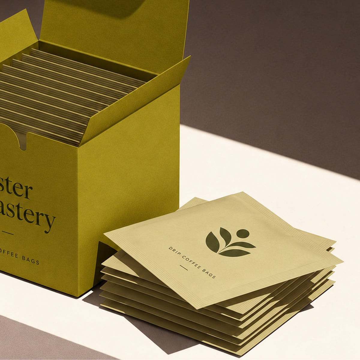 Custom Printed Pour-Over Drip Coffee Bags