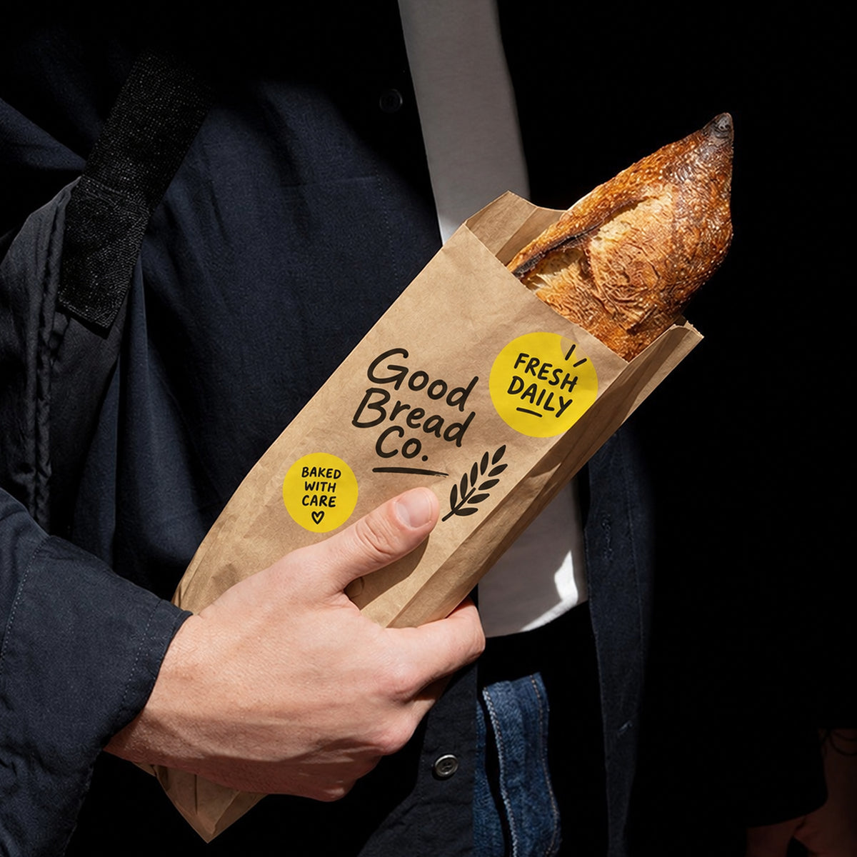 Custom Window Baguette Bread Bags