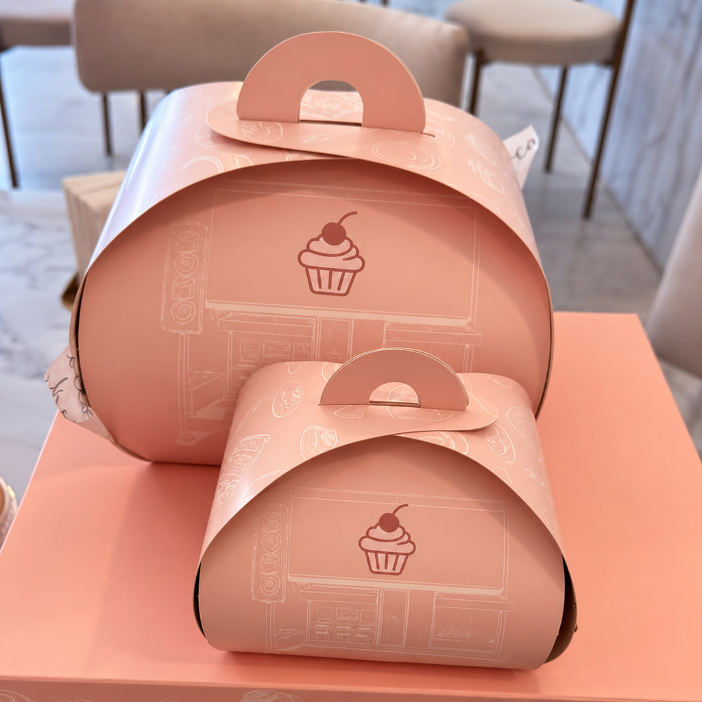 Custom Bakery Carry Boxes