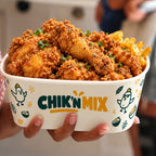 Custom Printed Square Food Bowls with Lids
