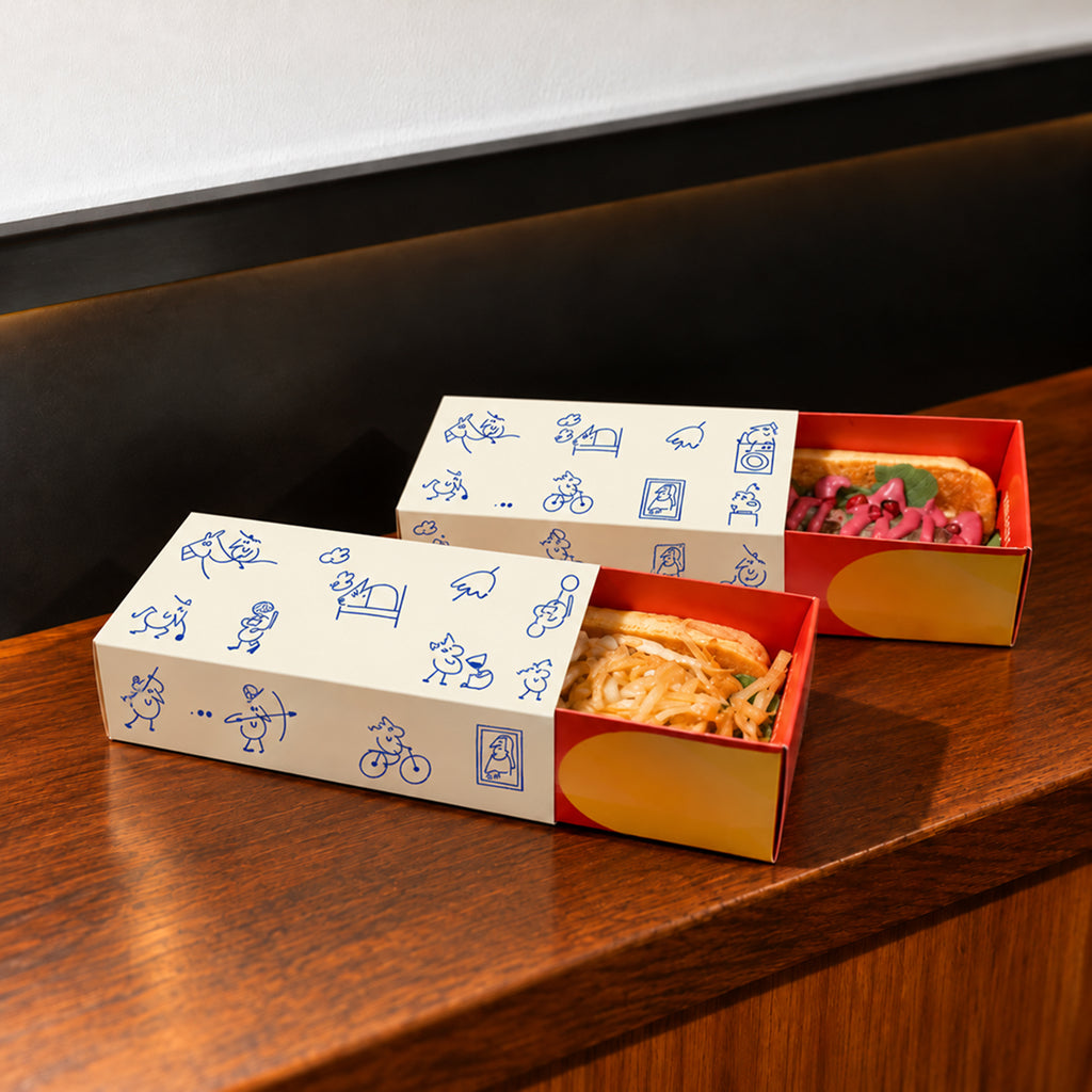 Custom Printed Drawer-Style Hot Dog Boxes